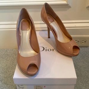 BNIB Dior Miss Dior Peep Toe Pump